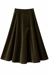 Load image into Gallery viewer, Corduroy Maxi Trumpet Skirt
