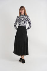 Load image into Gallery viewer, Corduroy Maxi Trumpet Skirt
