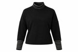 Load image into Gallery viewer, Combo Mock Neck Sweatshirt
