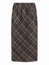 Load image into Gallery viewer, Stretch Knit Midi Skirt
