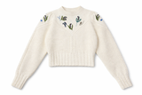 Load image into Gallery viewer, Embroidered Textured Knit Top
