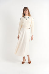Load image into Gallery viewer, Embroidered Textured Knit Top
