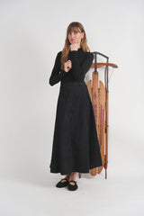Load image into Gallery viewer, Corduroy Stripe Maxi A Line Skirt
