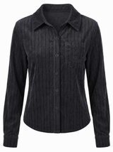Load image into Gallery viewer, Corduroy Stripe Cropped Jacket
