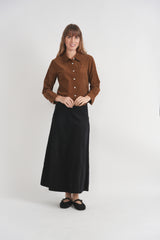 Load image into Gallery viewer, Corduroy Stripe Cropped Jacket
