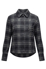 Load image into Gallery viewer, Wool Flannel Plaid Shirt
