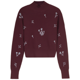 Load image into Gallery viewer, Diamond Applique Turtle Neck Sweater
