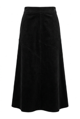 Load image into Gallery viewer, Stretch Corduroy Maxi Panel Skirt
