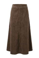 Load image into Gallery viewer, Stretch Corduroy Maxi Panel Skirt
