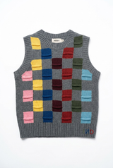 Load image into Gallery viewer, Multi Color Knit Vest
