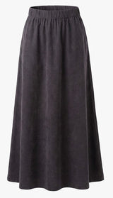 Load image into Gallery viewer, Maxi Corduroy Pull On Skirt
