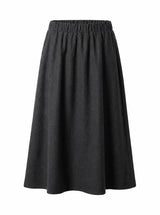 Load image into Gallery viewer, Stretch Wool Pull On Skirt
