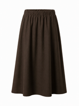 Load image into Gallery viewer, Stretch Wool Pull On Skirt

