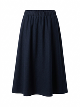 Load image into Gallery viewer, Stretch Wool Pull On Skirt
