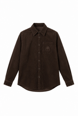 Load image into Gallery viewer, Corduroy Embroidered Blouse
