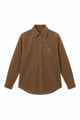 Load image into Gallery viewer, Corduroy Embroidered Blouse
