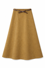 Load image into Gallery viewer, Brushed Cotton Maxi Skirt
