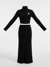 Load image into Gallery viewer, Cable Knit Maxi Set
