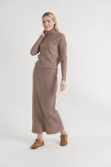 Load image into Gallery viewer, Cable Knit Maxi Set
