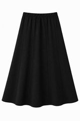 Load image into Gallery viewer, Ribbed Paneled Midi Sweat Skirt
