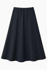 Load image into Gallery viewer, Ribbed Paneled Midi Sweat Skirt
