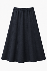 Load image into Gallery viewer, Ribbed Paneled Midi Sweat Skirt
