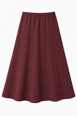 Load image into Gallery viewer, Ribbed Paneled Midi Sweat Skirt
