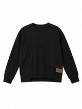 Load image into Gallery viewer, Ribbed High Low Hem Sweatshirt
