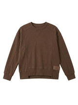 Load image into Gallery viewer, Ribbed High Low Hem Sweatshirt
