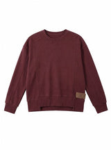 Load image into Gallery viewer, Ribbed High Low Hem Sweatshirt
