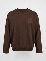 Load image into Gallery viewer, Ribbed Emblem Dolman Top
