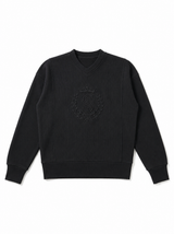 Load image into Gallery viewer, V Neck Emblem Ribbed Top
