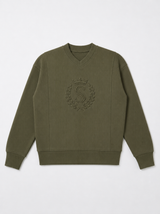 Load image into Gallery viewer, V Neck Emblem Ribbed Top

