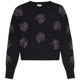 Load image into Gallery viewer, Beaded Flower Sweater
