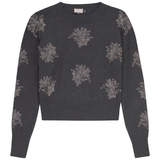 Load image into Gallery viewer, Beaded Flower Sweater
