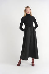 Load image into Gallery viewer, Textured Knit Cotton Full Dress
