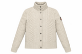 Load image into Gallery viewer, Cable Knit Quilt Jacket
