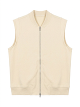 Load image into Gallery viewer, Ponte Knit Zip Down Vest
