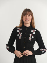 Load image into Gallery viewer, Cable Embroidery Cardigan
