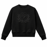 Load image into Gallery viewer, Embossed Crew Neck Sweatshirt Rib Combo
