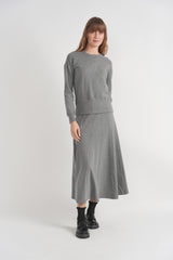 Load image into Gallery viewer, Embossed Crew Neck Sweatshirt Rib Combo
