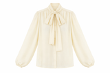 Load image into Gallery viewer, Chiffon Tie Blouse
