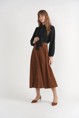 Load image into Gallery viewer, Chiffon Tie Blouse
