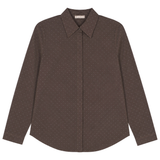 Load image into Gallery viewer, Brushed Cotton Diamond Studded Blouse
