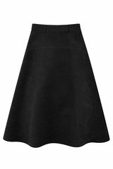 Load image into Gallery viewer, Suede Maxi Shaped Ulla Skirt
