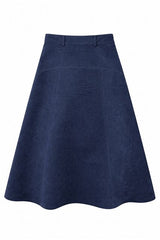 Load image into Gallery viewer, Suede Maxi Shaped Ulla Skirt
