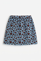 Load image into Gallery viewer, Corduroy Leopard Printed Wrap Skirt
