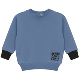 Load image into Gallery viewer, Sweatshirt with Rib Fennel Neck

