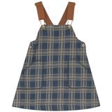 Load image into Gallery viewer, Plaid Denim Jumper
