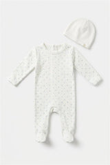 Load image into Gallery viewer, Printed Velour Footie
